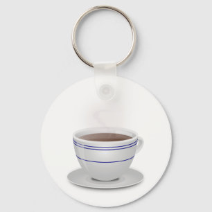 Cup of Coffee Key Ring