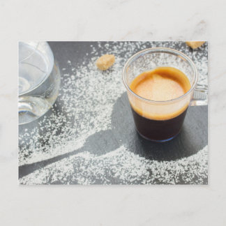 Cup of coffee postcard