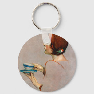 Cup of Java Key Ring