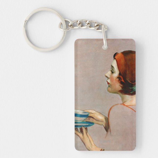 Cup of Java Key Ring (Front)