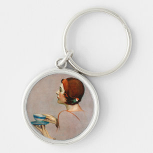 Cup of Java Key Ring