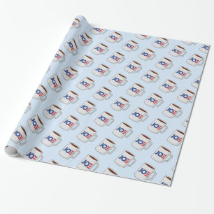CUP OF JOE COFFEE MUG WRAPPING PAPER