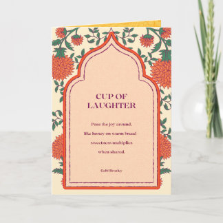 Cup of Laughter Card