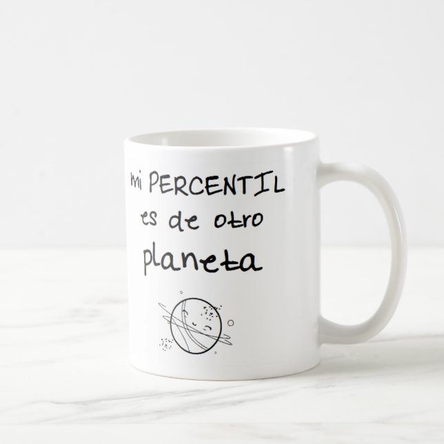 Cup of my percentile is of another planet (Right)