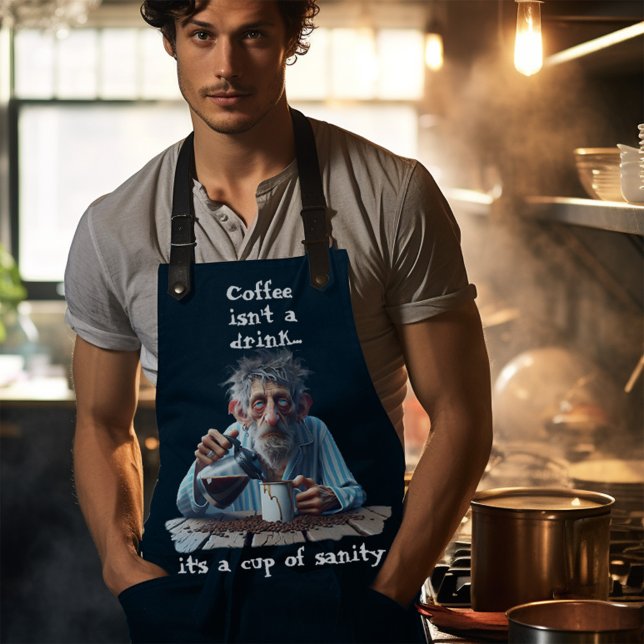Cup of Sanity Apron (Creator Uploaded)
