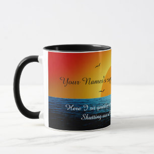 Cup of Soul Sunset with Personalisation