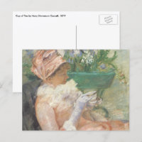 Cup of Tea by Mary Cassatt, Vintage Impressionism