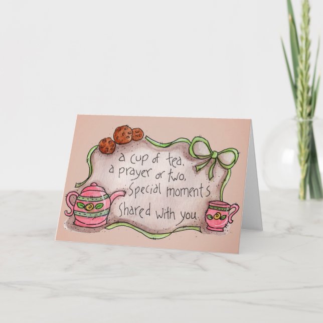 Cup of Tea - Greeting Card (Front)