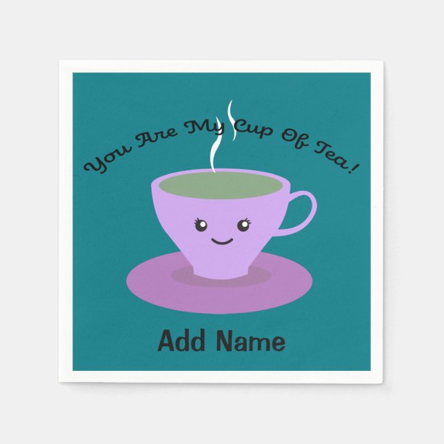 Cup of Tea Napkin (Front)