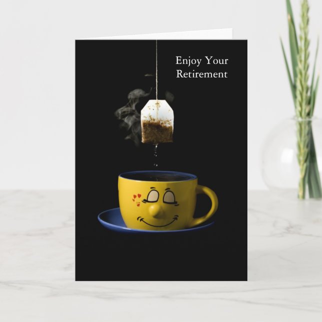 Cup of Tea Retirement Card (Front)