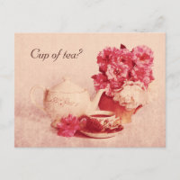 cup of tea - rustic look teacup