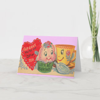 Cup of Tea Valentine Holiday Card