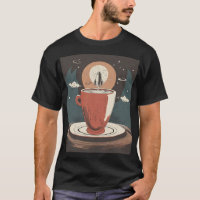 Cup Of Tea With Rocket Space
