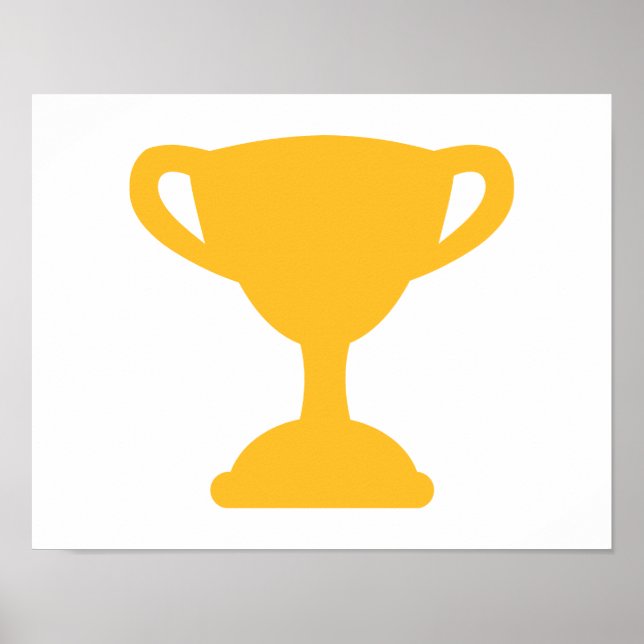 Cup trophy champion poster (Front)