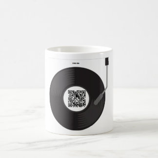 cup with personalized song by QR code