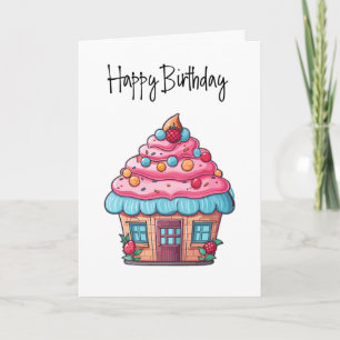Cupacke House Client Happy Birthday Card