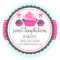 Cupcake and Cake Pops Bakery Box Seals