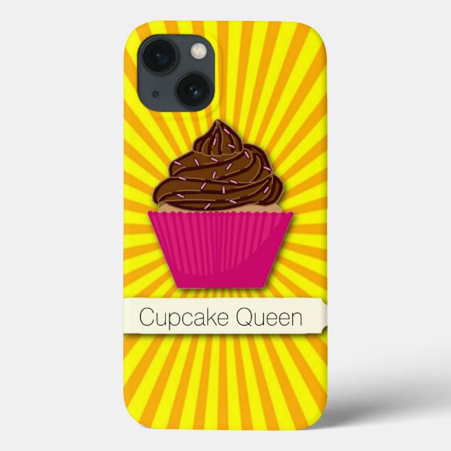 Cupcake and Sunshine Personalise and Customise Case-Mate iPhone Case (Back)