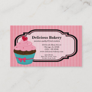 Cupcake Bakery Business Card