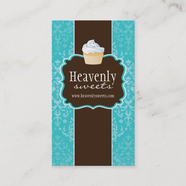 Cupcake Bakery Business Card (Front)