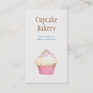 Cupcake Bakery  Business Card