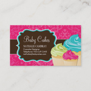 Cupcake Bakery Business Card