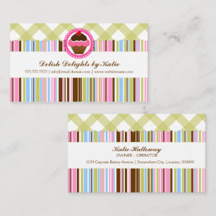 Cupcake Bakery Business Cards
