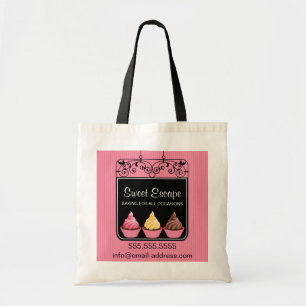 Cupcake Bakery Business Tote Bag