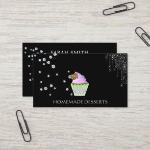 Cupcake Bakery Chef,cute Business Card