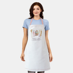 Cupcake Bakery Pastry Chef Baker's Utensils  Apron