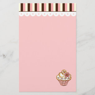 Cupcake Bakery Stationery
