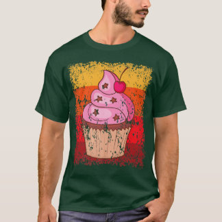 Cupcake Baking Baker Bakery Cake Vintage Retro  12 T-Shirt