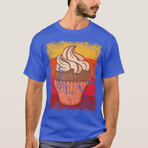 Cupcake Baking Baker Bakery Cake Vintage Retro  12 T-Shirt