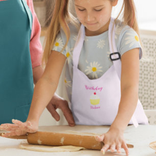 Cupcake Baking Birthday Apron