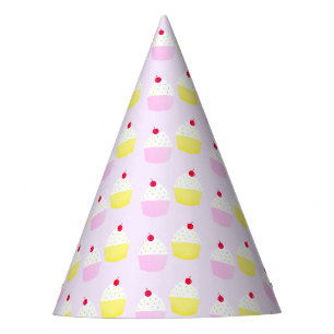 Cupcake Baking Birthday Party Hat