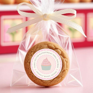 Cupcake Baking Business Sticker