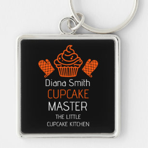 Cupcake Baking Course Key Ring