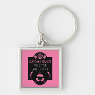 Cupcake Baking Course Key Ring