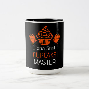 Cupcake Baking Course Two-Tone Coffee Mug
