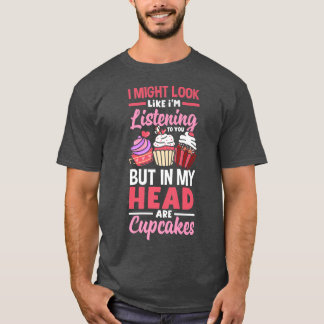 Cupcake Baking Cute Bake Lover T-Shirt