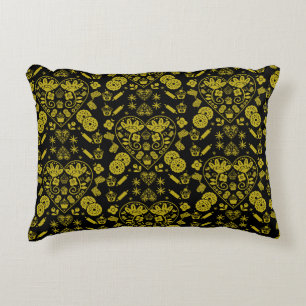 Cupcake Baking Folk Art Decorative Cushion
