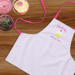 Cupcake Baking Team Birthday Apron
