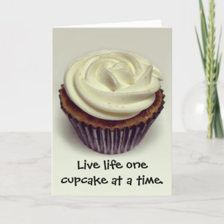 Cupcake Birthday Card