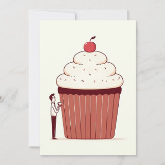 Cupcake Birthday Card