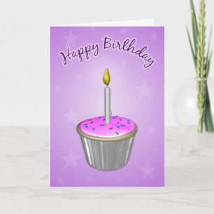 Cupcake Birthday Card