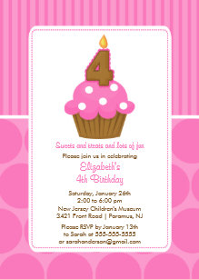 4th birthday invitations zazzle com au