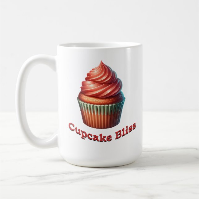 Cupcake Bliss Coffee Mug (Left)