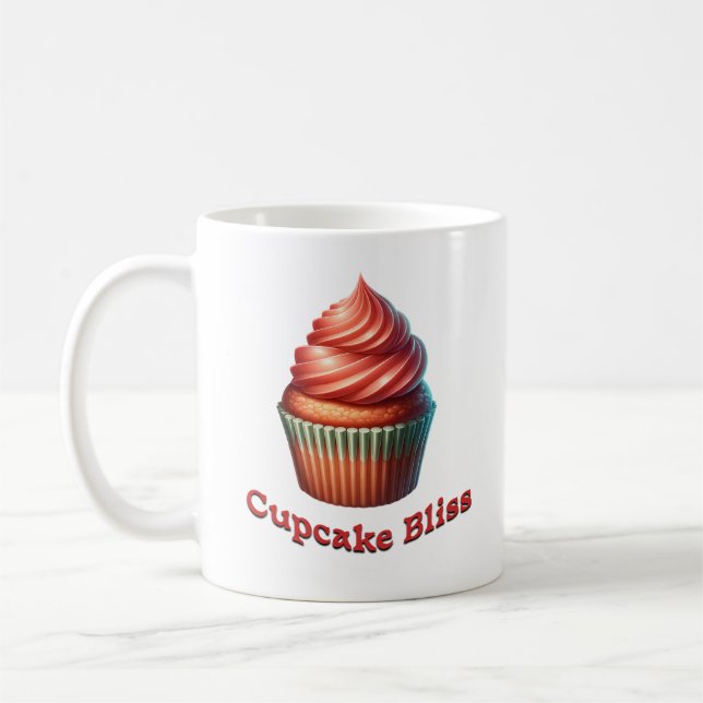 Cupcake Bliss Coffee Mug (Left)