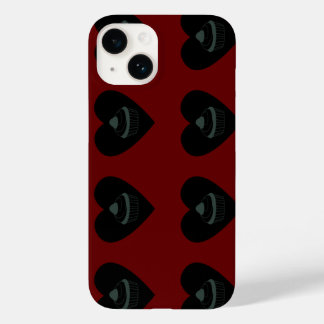 cupcake blood red black Case-Mate iPhone 14 case