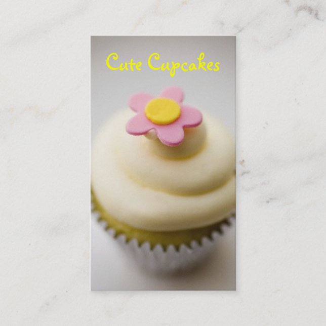 Cupcake! Business Card (Front)
